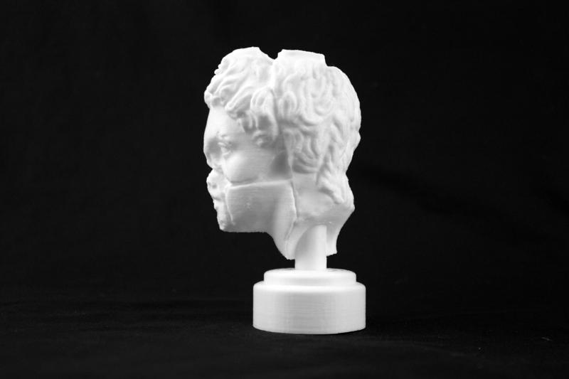 Marble Head of Apollo at The British Museum, London