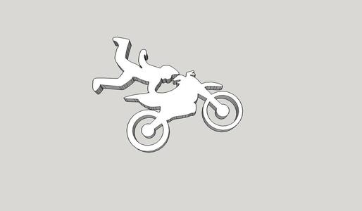 Superman One hand mx rider