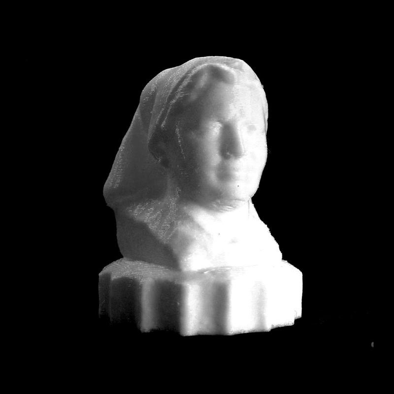 Portrait of Hero of Socialist Labour A.A. Tikhomirova at Muzeon, Moscow