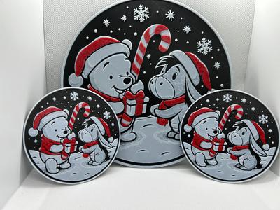 Winnie and Eeyore Christmas decoration