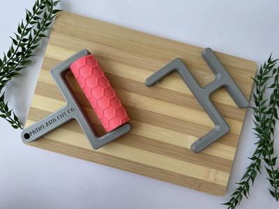 Hex Polymer Clay Texture Roller