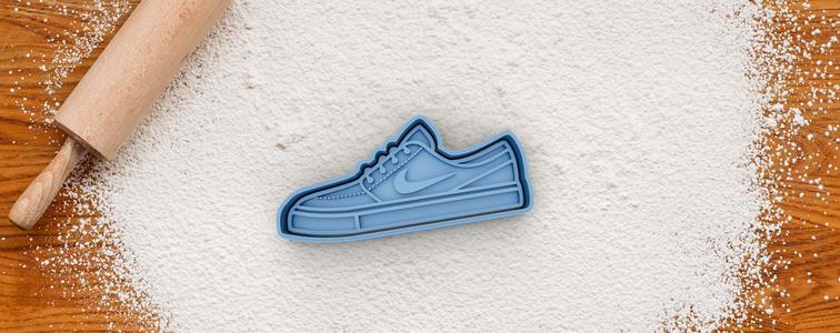 Nike shoe cookie cutter from Nike