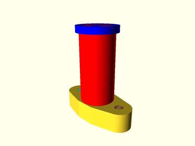 Hypercube Evolution BLTouch Parametric Mount