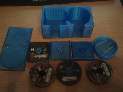 X-wing game, Porta bases y diales.