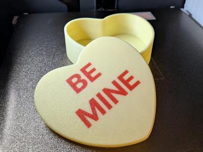 Increasingly Unhinged Candy Heart Boxes