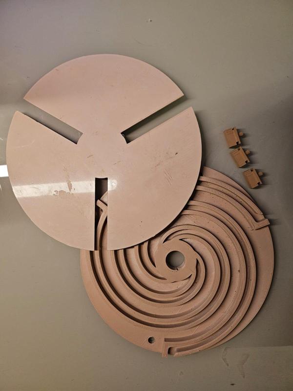 Pottery Trimming Holder.