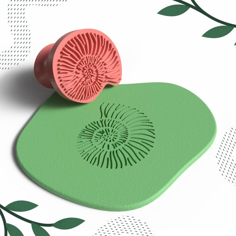 CLAY STAMP NO.28 | DIGITAL STL FILE | 1 SIZE