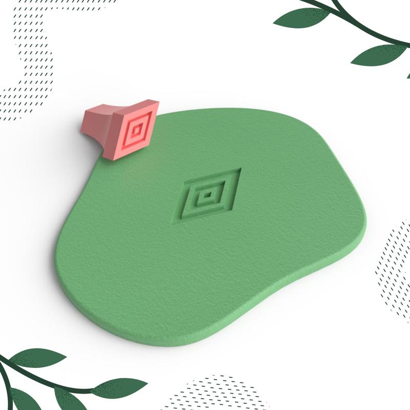 CLAY STAMP NO.05 | DIGITAL STL FILE | 1 SIZE