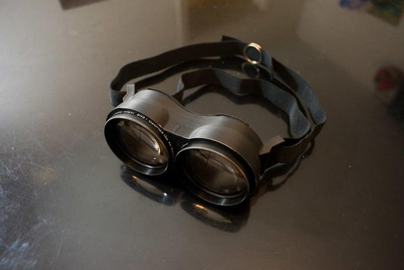 Stargazing owl eyes, 2x magnification astronomy binoculars