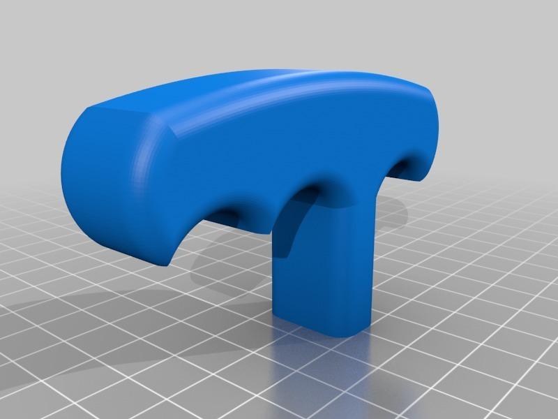 Simulator parking brake handle