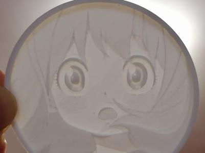 Spy x Family Anya Lithophane Keychain
