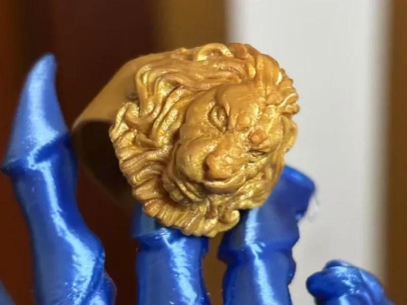 Lion Head Ring