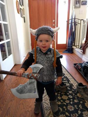 Auerlia, Warrior of Valhalla (Scale Mail Armor)