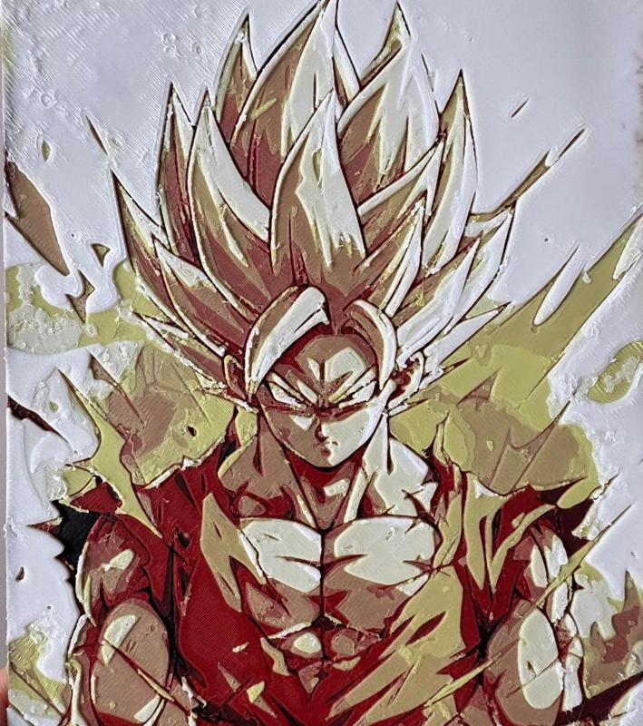 Goku super saiyan Hueforge