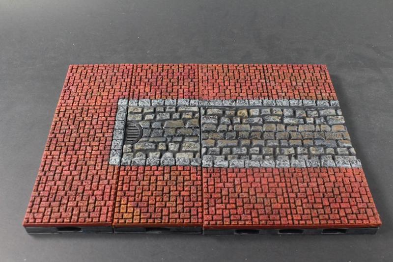 OpenForge Cobblestone Streets: Manholes Against Curb