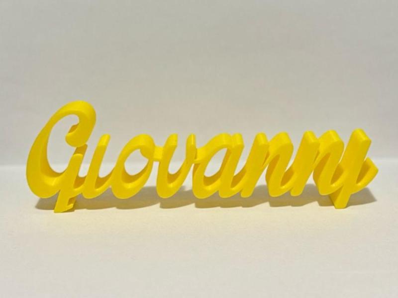 Cursive Name Giovanni
