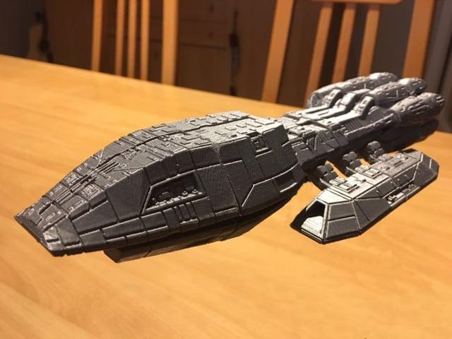 Battlestar Pegasus (High detail)