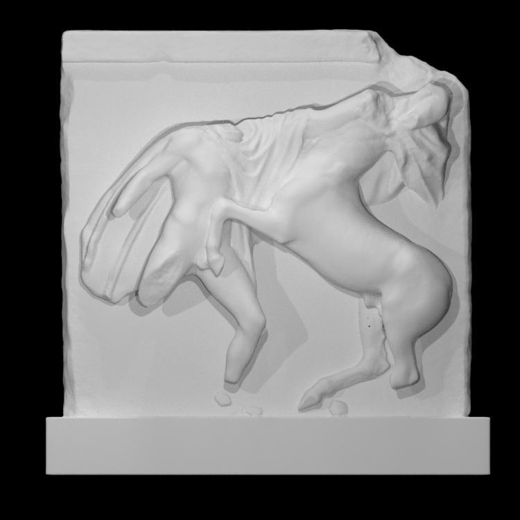 Parthenon South Metope VII