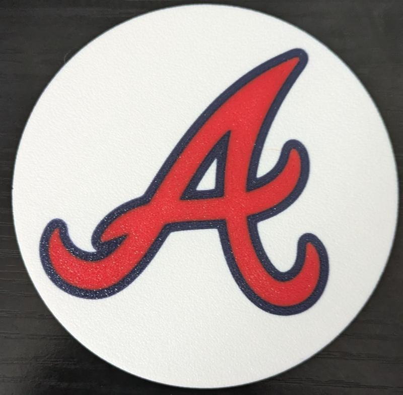Atlanta Braves Coaster