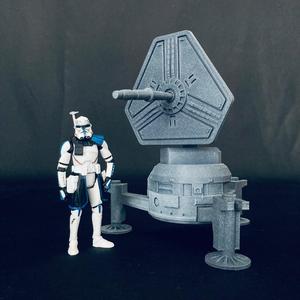 Imperial Heavy Defence Turret For 3.75 in (1:18) Figures