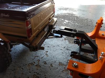 Real working ball cupling head for Tamiya 1/10 Toyota Hilux and other R/C vehicles