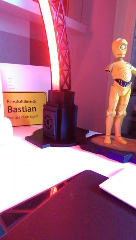 New Foot / Base for the great Led Bridge Lamp by Opossums