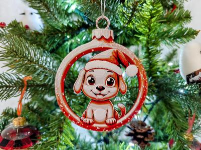 Cute Puppy Ornament