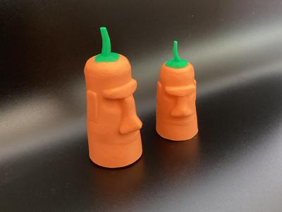 Halloween Pumpkin Moai