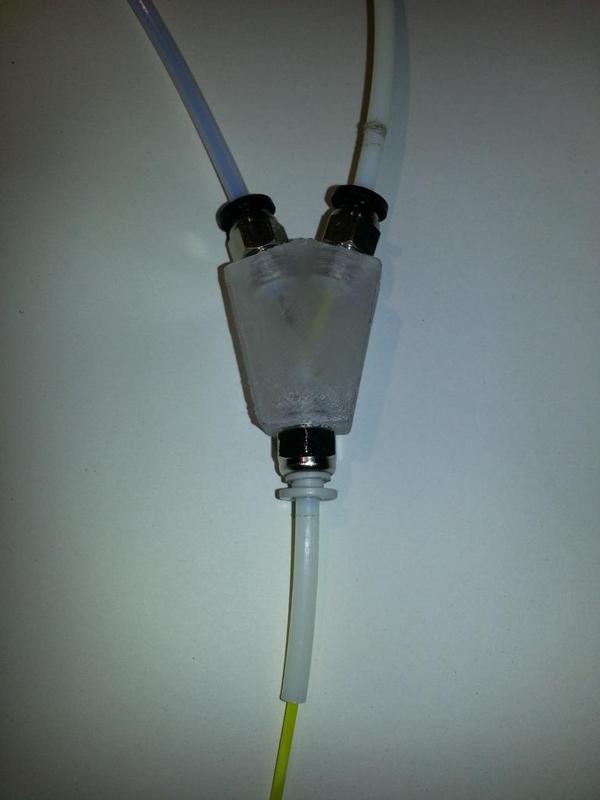 Parametric Dual Extrusion Switch