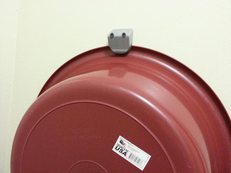 Laundry Wash Basin Wall Hook