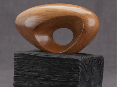 “Stone & Grain” – Modern Fusion Sculpture