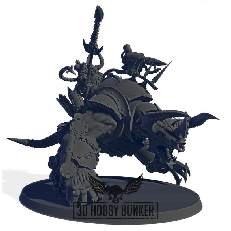 Hell Tearer Lord Discordant / Chaos Space Marine Lord