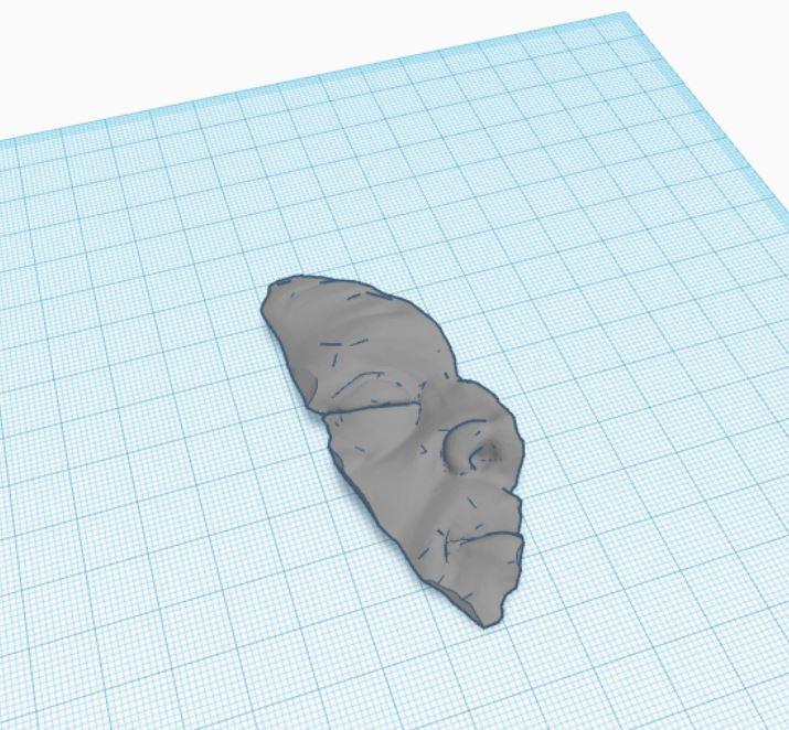 Stone Face Shard - Inspired by Kingdom Death