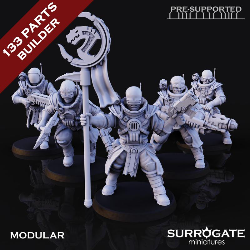 Bio-Disciples: Surrogate Miniatures September 2023 Modular Unit release