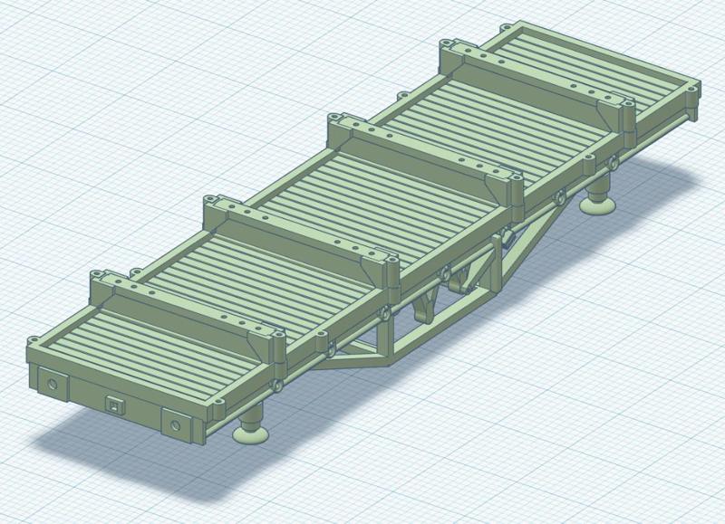 TT/3mm BR Bogie Bolster E Wagon