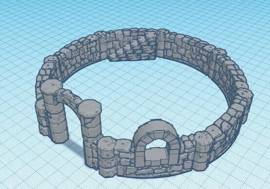 Duneonsticks: Starlink Ruined towers doors and stairs