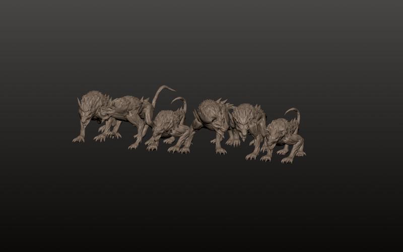 Fantasy Chaos WarHounds.