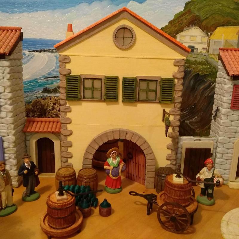 Wine cellar for santon