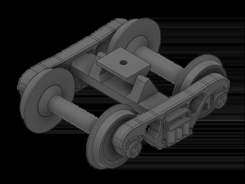 G Scale Bogie Freight 1800 920 - Dragon Railway