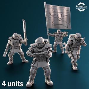 Command squad. Winterline Forces. Imperial Guard