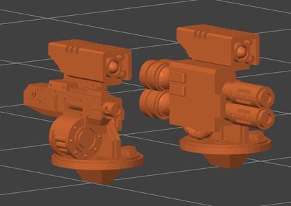 LSTAR Cupola weapons for tiny command tanks