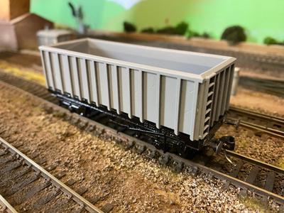 OO Model Railway MEA Box Wagon