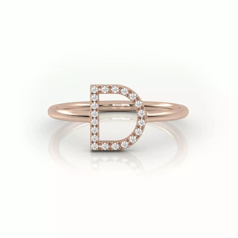 Initial D ring size 54 with professional renderings