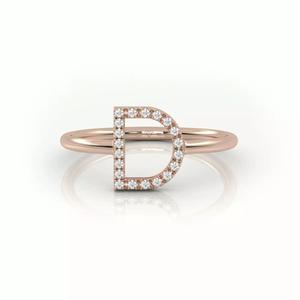 Initial D ring size 54 with professional renderings