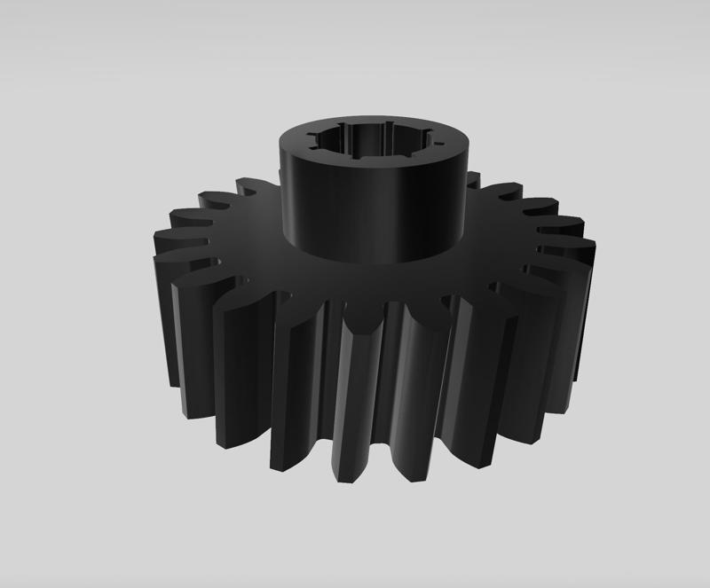 Parkside wet bench grinder Gear replacement (PNTS250 C2) - wet side