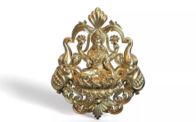 laxmi pendant 3dm