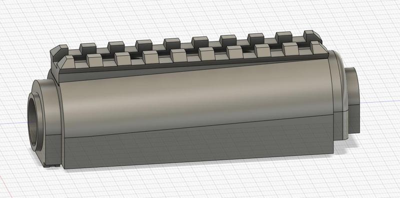 AKSU\AK74U TOP HANDGUARD [AIRSOFT]