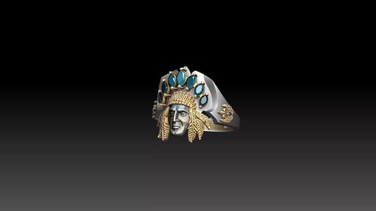 Indian jewelry ring for men