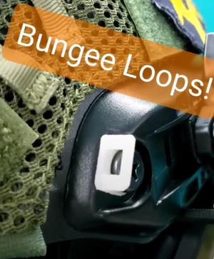 Bungee Loops For Airsoft Helmet Bolts