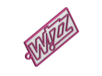 WIZZ AIR LOGO KEYCHAIN